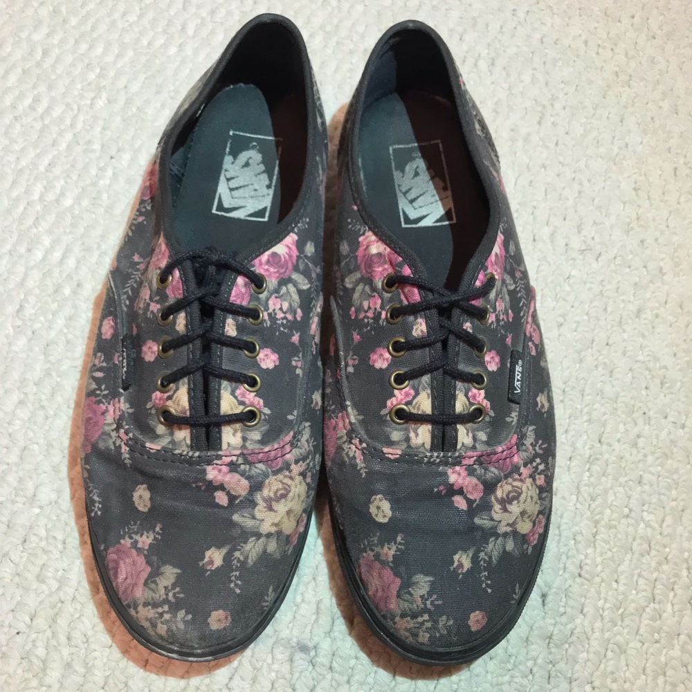 Floral Vans
